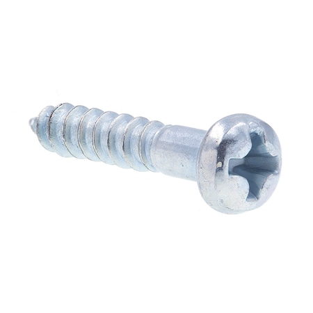 Prime-Line Wood Screw Round Head Phillips Drive #6 X 3/4in Zinc Plated Steel 50PK 9207420